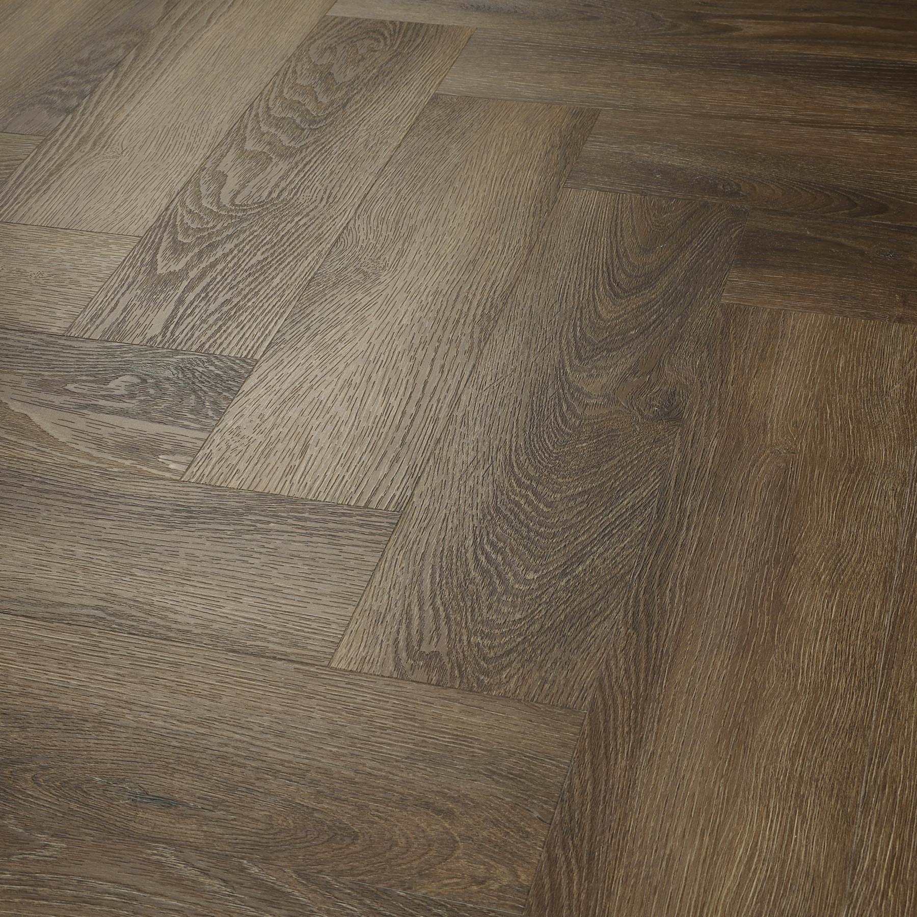 Chocolate Pine Herringbone